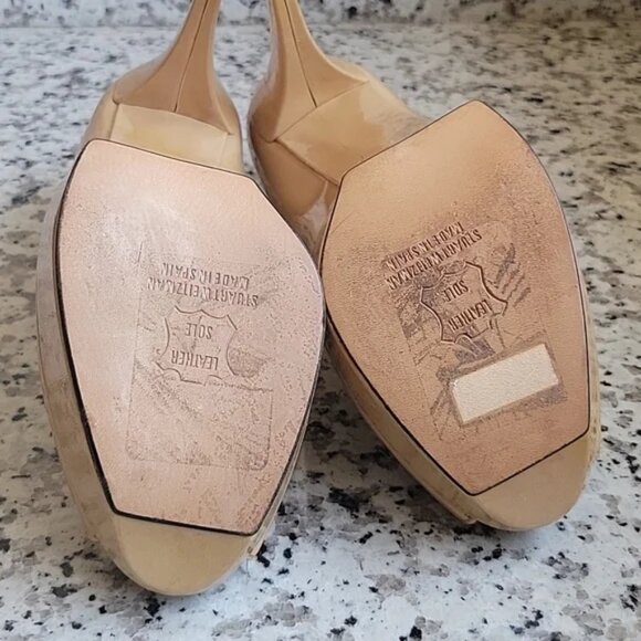 🔥🔥Special Free Offer!!🔥🔥 Stuart Weitzman peeptoe pumps - Picture 14 of 15